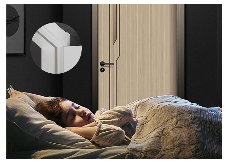 Sound Proof of Modern Wooden Door